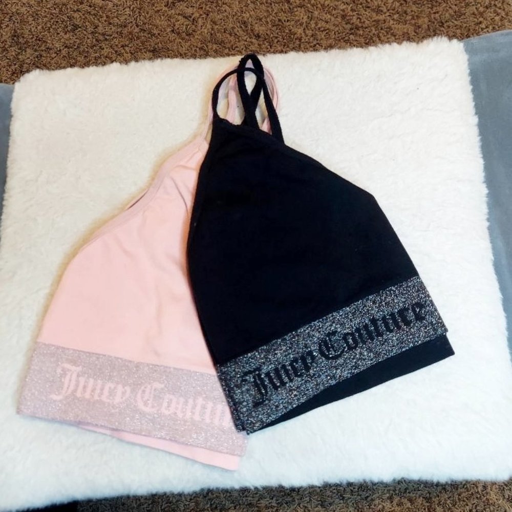 Juicy Couture Combo Glitter Bra Set